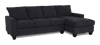 Made in Canada Customizable Sofa Lab Arc Right-Facing Fabric Sofa Chaise  – Teddy Raven