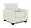 Made in Canada Customizable Sofa Lab Arc 40\" Fabric Chair – Teddy Riverrock