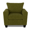 Made in Canada Customizable Sofa Lab Arc 40" Fabric Chair – Chenille Moss | Fauteuil personnalisable Roll de Sofa Lab de 40 po fabriqué au Canada en tissu - Chenille Moss