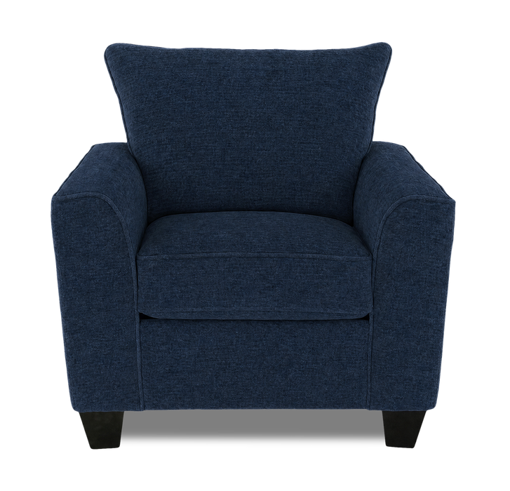 Made in Canada Customizable Sofa Lab Arc 40\" Fabric Chair – Chenille Pacific