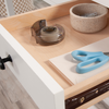 Bexley 47.17" Writing Desk with 2 Drawers – Soft White | Bureau Bexley de 47,17 po à 2 tiroirs - blanc doux
