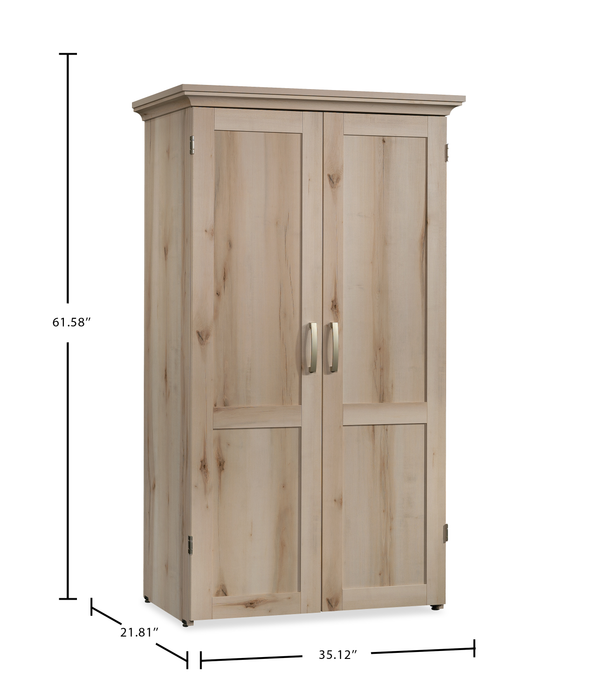 Boon 35.12\" Storage Accent Cabinet with Fold Out Work Surface – Pacific Maple