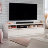 Bromley 81” 2-Piece TV Stand with Credenza for TVs up to 90” – Alabaster Oak | Meuble pour téléviseur Bromley 2 pièces de 81 po avec bahut pour téléviseurs jusqu’à 90 po - chêne albâtre