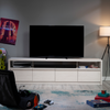 Bromley 81” 2-Piece TV Stand with Credenza for TVs up to 90” – Alabaster Oak | Meuble pour téléviseur Bromley 2 pièces de 81 po avec bahut pour téléviseurs jusqu’à 90 po - chêne albâtre