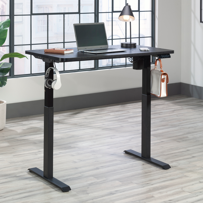 Caelen 47.24\" Adjustable Height Office Desk – Black