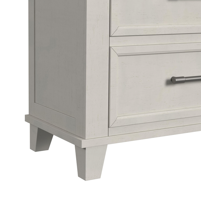 Celine Bedroom 9-Drawer Dresser, 64\"W x 38\"H - Ivory