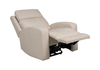 Charlotte 36.6” Fabric Auto Glider Power Reclining Chair with Power Headrest - Sand  | Fauteuil à coulissement automatique et à inclinaison électrique Charlotte de 36,6 po en tissu avec appuie-tête électrique - sable