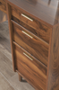 Clifford Place 59.06“ Executive  Desk with 6 Drawers – Grand Walnut | Bureau de direction Clifford Place de 59,06 po à 6 tiroirs - noyer majestueux