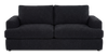 Made in Canada Customizable Sofa Lab Curve 86\" Fabric Condo Sofa  – Teddy Raven