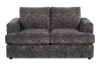 Made in Canada Customizable Sofa Lab Curve 65" Fabric Loveseat - Plush Charcoal | Causeuse personnalisable Curve de Sofa Lab de 65 po fabriqué au Canada en tissu - Plush Charcoal