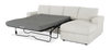 Made in Canada Customizable Sofa Lab Curve Fabric Right-Facing Sofabed Sectional - Teddy Riverrock | Sofa-lit sectionnel de droite personnalisable Curve de Sofa Lab fabriqué au Canada en tissu - Teddy Riverrock