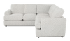 Made in Canada Customizable Sofa Lab Curve 2-Piece Fabric Sectional - Teddy Riverrock | Sofa sectionnel 2 pièces personnalisable Curve de Sofa Lab fabriqué au Canada en tissu - Teddy Riverrock