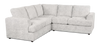 Made in Canada Customizable Sofa Lab Curve 2-Piece Fabric Sectional - Plush Oyster | Sofa sectionnel 2 pièces personnalisable Curve de Sofa Lab fabriqué au Canada en tissu - Plush Oyster