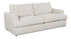 Made in Canada Customizable Sofa Lab Curve 38" Fabric Sofa Bed - Teddy Riverrock | Sofa-lits personnalisable Curve de Sofa Lab de 38 po fabriqué au Canada en tissu - Teddy Riverrock