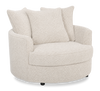 Made in Canada Sofa Lab Customizable Cuddler 48\" Fabric Accent Chair – Teddy Riverrock