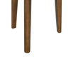 Deco 19.5” Modern Round End Table – Walnut | Table de bout ronde moderne Deco de 19,5 po - noyer