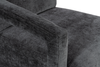 Demi 30" Linen-Look Accent Chair – Black | Fauteuil d’appoint Demi de 30 po d’apparence lin - noir