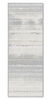 Ellison Grey Wave Runner Area Rug – 3’ x 7’  | Carpette longue Ellison grise à motif de vague - 3 pi x 7 pi