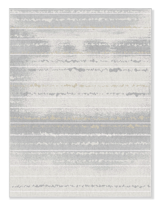 Ellison Grey Wave Area Rug – 5’ x 7’