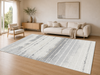 Ellison Grey Wave Area Rug – 8’ x 10’ | Carpette Ellison grise à motif de vague - 8 pi x 10 pi
