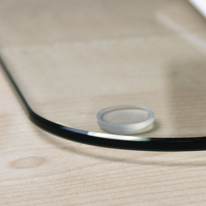 Clear Glass Desk Pad – 19” x 24”