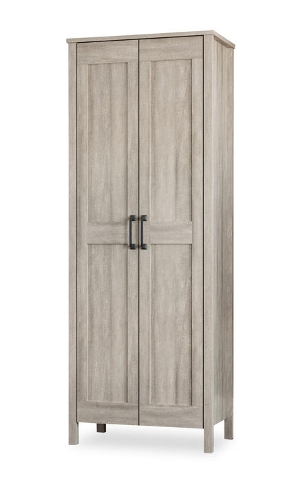 Gordon 27.17” Modern 2-Door Accent Cabinet with Drawers – Spring Maple