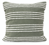Harris Fabric Accent Pillow -Olive