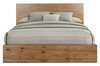 Scott Living Henri 5pc Bedroom Set with Bed, Chest & Nightstand, Wood, Brown - Queen Size | Ensemble de chambre à coucher Henri de Scott Living 5 pièces en bois avec lit, commode verticale et table de nuit, brun - format grand lit