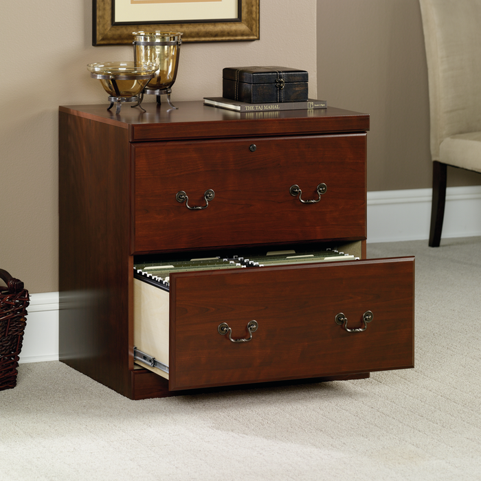 Heritage 30.2\" 2-Drawer Lateral Filing Cabinet – Classic Cherry