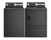 Huebsch 3.2 Cu. Ft. Top Load Washer and 7.0 Cu. Ft. Electric Dryer - Black - HUTL715B