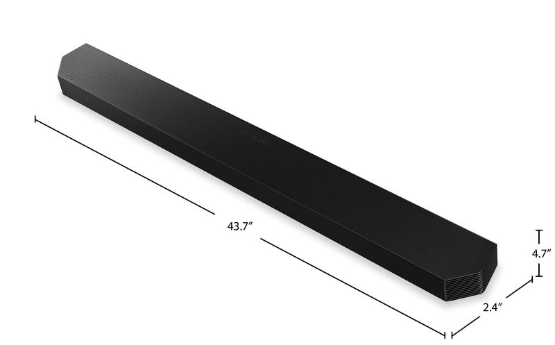 SAMSUNG Q-Series 5.1.2 Channel Soundbar with Wireless Subwoofer (HW-Q800H/ZC)