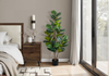 49” Artificial Indoor Fiddle Tree in 5” Pot  | Figuier lyre artificiel de 49 po en pot de 5 po pour l’intérieur