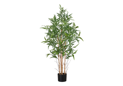 50” Artificial Indoor Bamboo Tree in 5” Pot  | Bambou artificiel de 50 po en pot de 5 po pour l’intérieur