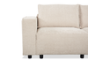 Infinity Modular 5-Piece Chenille Fabric Sofa Sectional – Taupe | Sofa sectionnel modulaire Infinity 5 pièces en tissu de chenille - taupe