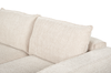 Infinity Modular 3-Piece Chenille Fabric Sofa Sectional – Taupe  | Sofa sectionnel modulaire Infinity 3 pièces en tissu de chenille - taupe