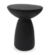 Lake 18.9\" Modern End Table – Matte Black