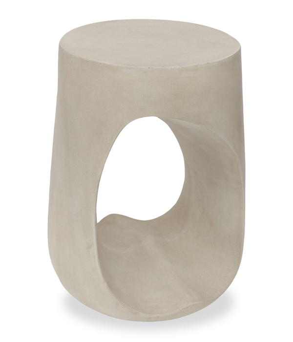 Lana 17.9\" Modern End Table - Cream