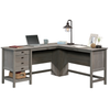 Lance 58.66" L-Shaped Office Desk with 2 Drawers – Mystic Oak | Bureau en forme de L Lance de 58,66 po à 2 tiroirs - chêne mystique