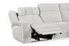 Shaquille O’Neal Home Legacy 3-Piece Right-Facing Power Reclining Sectional with Shaq-o-pedic Comfort - Grey  | Sofa sectionnel de droite à inclinaison électrique Legacy de Shaquille O’Neal Home 3 pièces avec confort Shaq-o-pedic - gris
