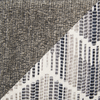 Made in Canada Lennox Chenille Fabric Reversible Sectional with Reversible Cushions - Grey | Sofa sectionnel réversible Lennox fabriqué au Canada en tissu de chenille avec coussins réversibles - gris