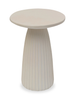 Lila 17.5" Modern End Table - Cream | Table de bout moderne Lila de 17,5 po - crème