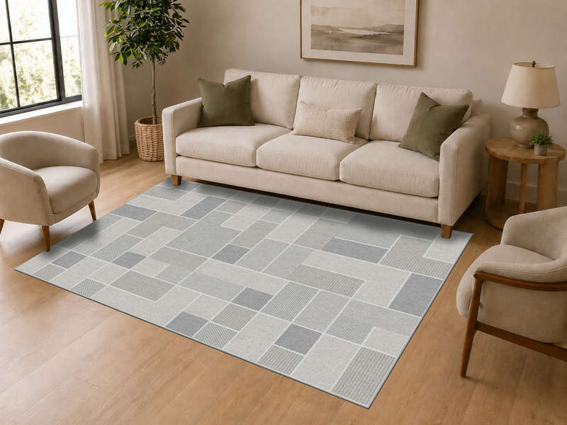 Lillian Multi-Colour Area Rug – 5’ x 7’