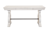 Milson 64" Writing Desk with Storage - Alabaster | Bureau Milson de 64 po avec rangement - albâtre