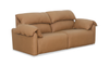 Momento 90\" Genuine Leather Power Reclining Sofa – Caramel