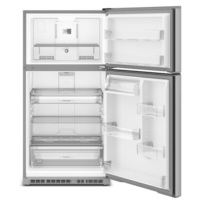 Maytag 33\" 21 Cu. Ft. Wide Top Mount Refrigerator with Garage Mode - Stainless Steel - MRTX5121TZ