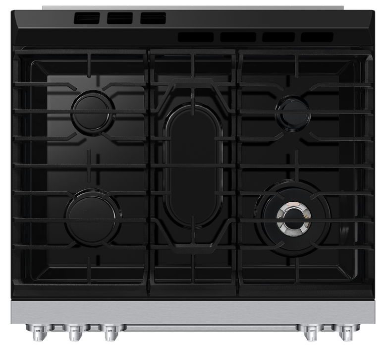 Samsung 6 Cu. Ft. Slide-In Convection Range with Air Fry – Stainless Steel - NSG90H60SRAA