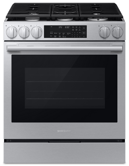 Samsung 6 Cu. Ft. Slide-In Convection Range with Air Fry – Stainless Steel - NSG90H60SRAA