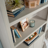 Oryn 35.28” 5-Shelf Bookcase with Storage – Glacier Oak | Bibliothèque Oryn de 35,28 po à 5 tablettes avec rangement - chêne glacier