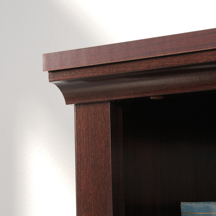 Oryn 35.28” 5-Shelf Bookcase with Storage – Select Cherry