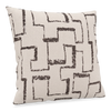 Sofa Lab Fabric Accent Pillow – Tar Accent Fabric | Coussin décoratif Sofa Lab en tissu - tissu décoratif Tar